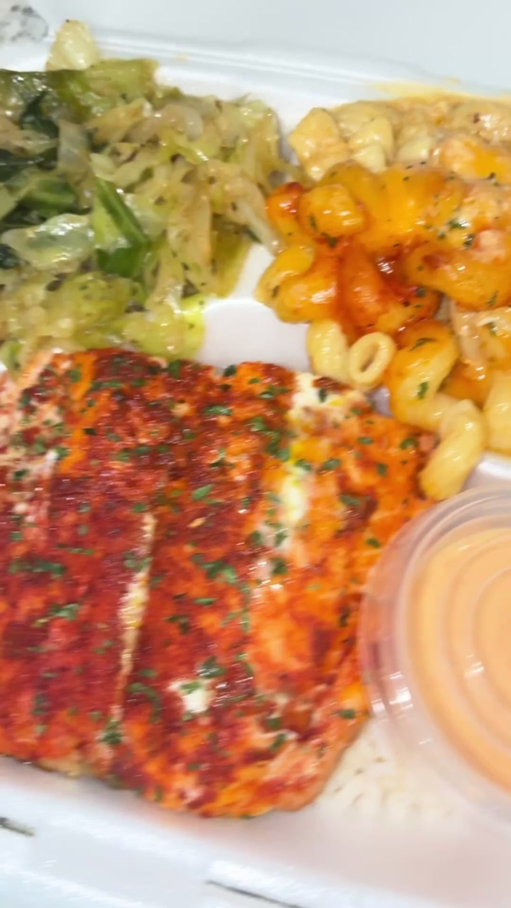Smoked Glazed Salmon Plate