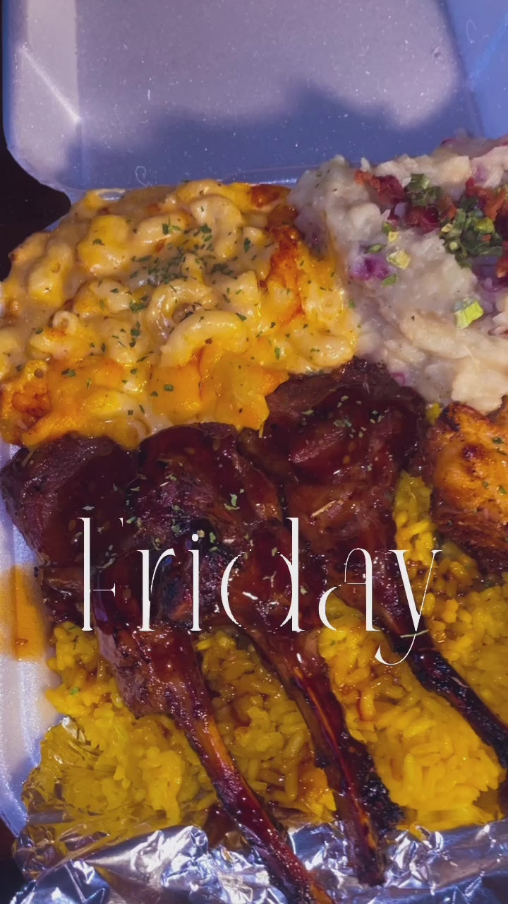 Kira’s Trio (Lobster & Lamb Chops)