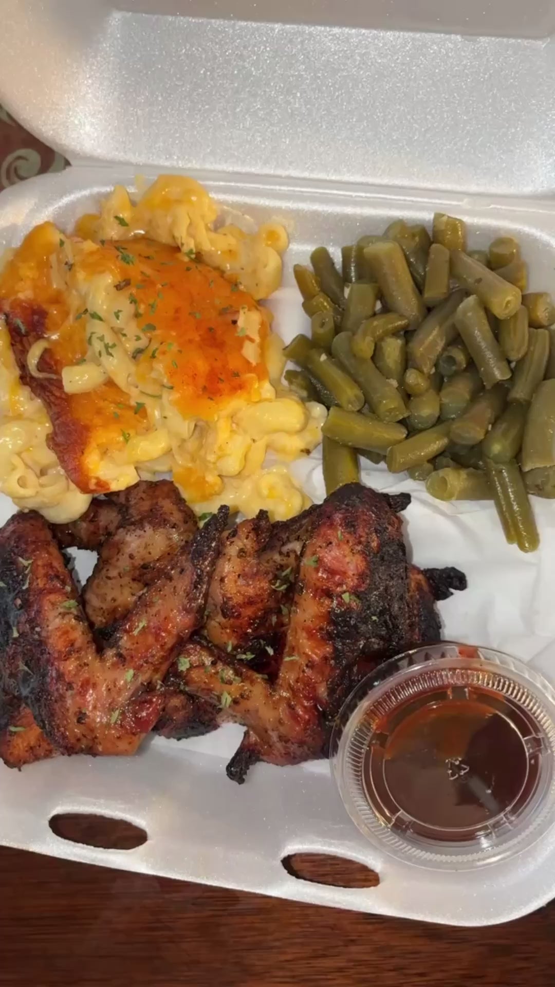 Grilled Whole Wings (4)