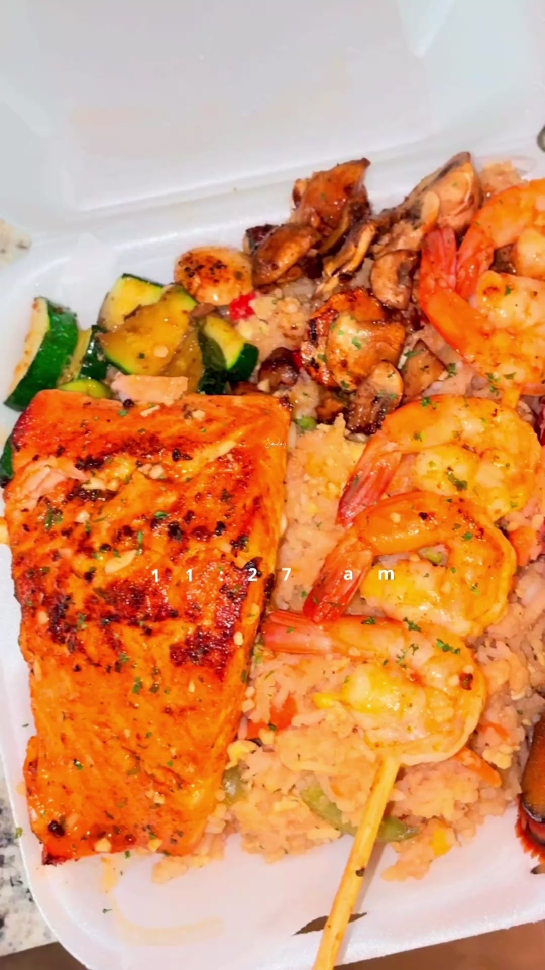 Hibachi Rice Plate (Choose Protein)